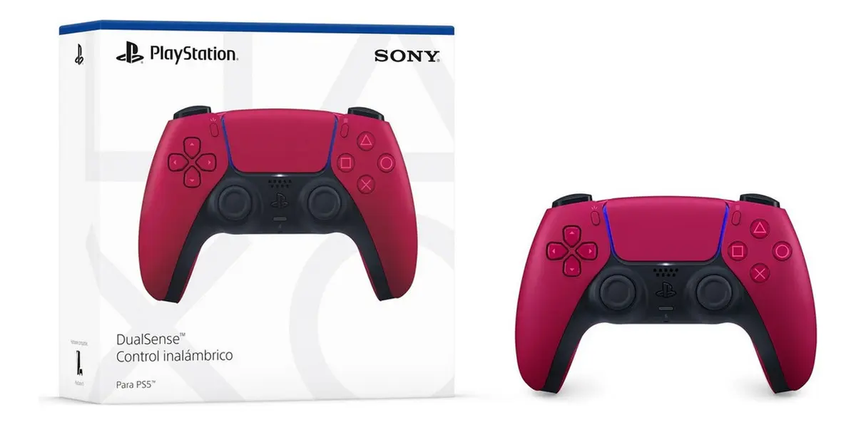 Joystick Inalámbrico Sony Playstation 5 DualSense PS5 Rojo