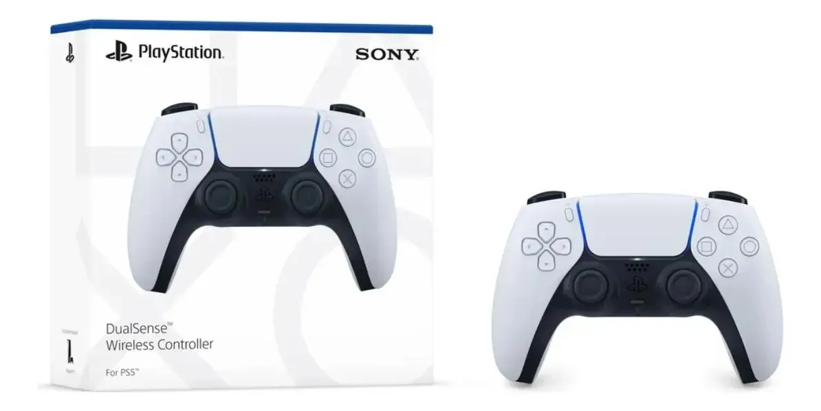 Joystick Inalámbrico Sony Playstation 5 DualSense PS5 Blanco